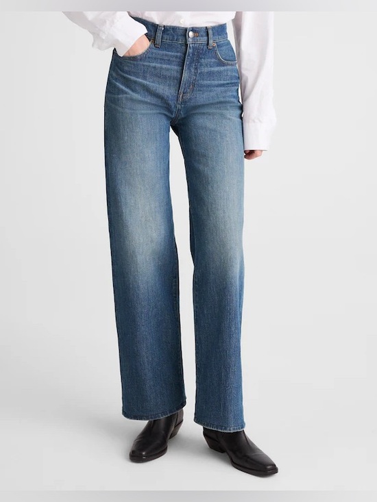Madewell Denim - New Madewell The Perfect Vintage Wide-Leg Jean Sz 27 Tall